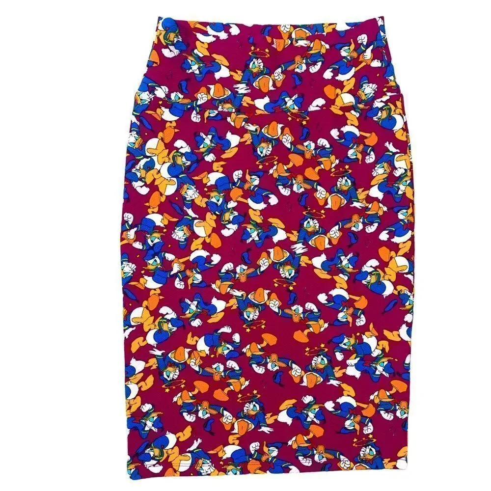 LuLaRoe xs Cassie angry Donald Duck Disney collab (i1)